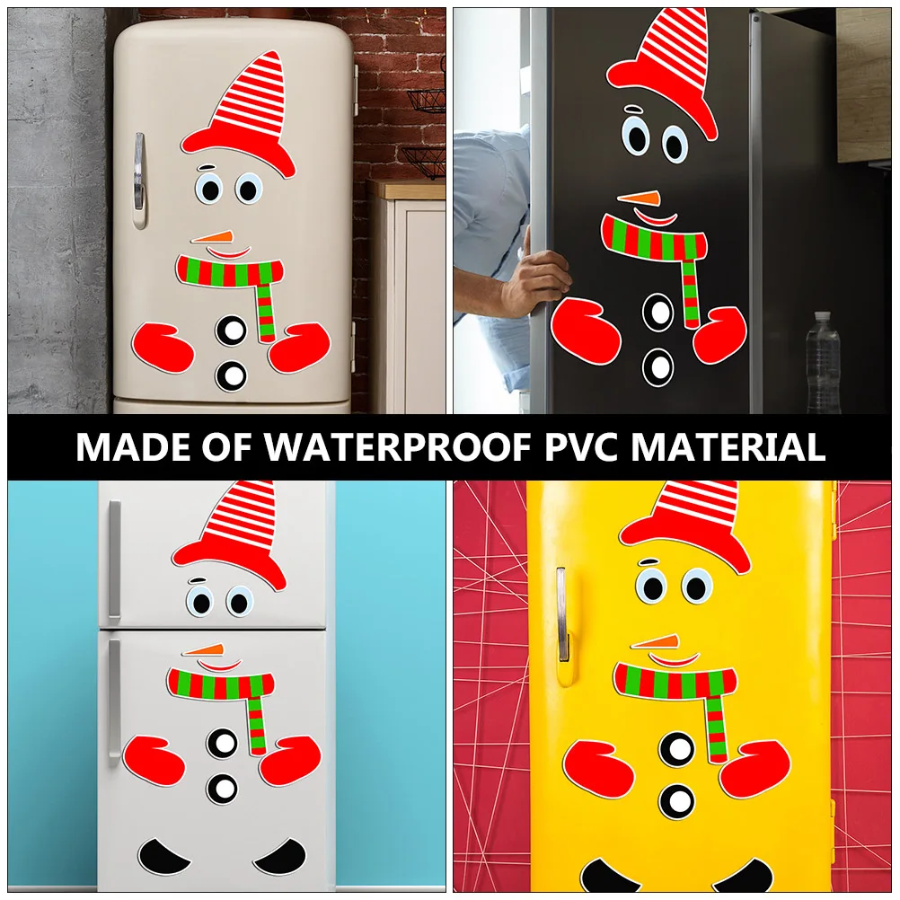 1Set Snowman Christmas Sticker Set Magnetic Refrigerator Decoration Cute Holiday Theme Stickers for Kitchen Office Space
1Set Snowman Christmas Sticker Set Magnetic Refrigerator Decoration Cute Holiday Theme Stickers for Kitchen Office Space