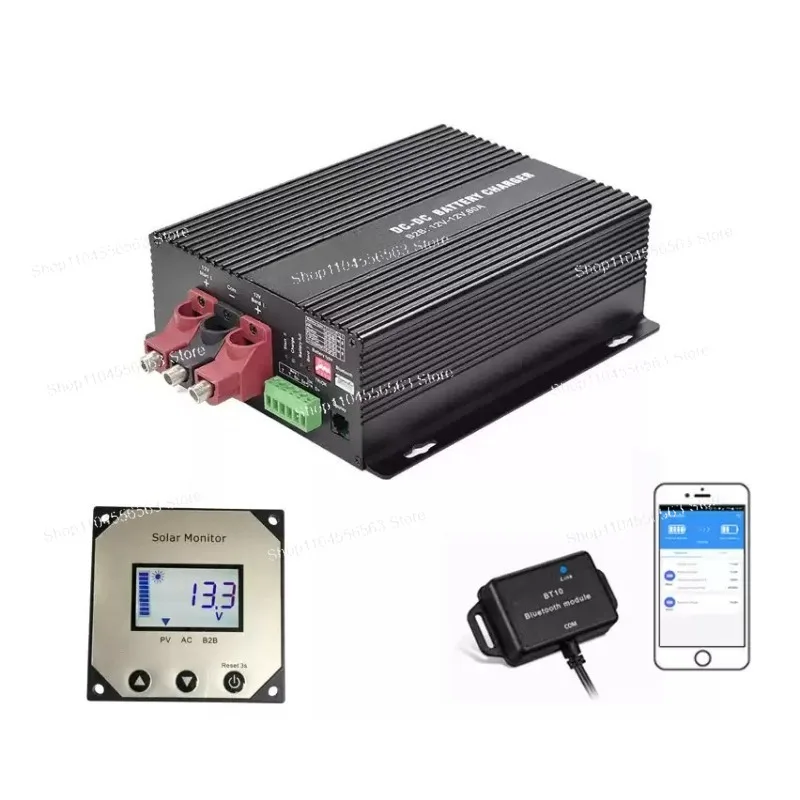 DC-DC DC charger, 12V/30A dual battery for RV with Bluetooth display smart charger
DC-DC DC charger, 12V/30A dual battery for RV with Bluetooth display smart charger
