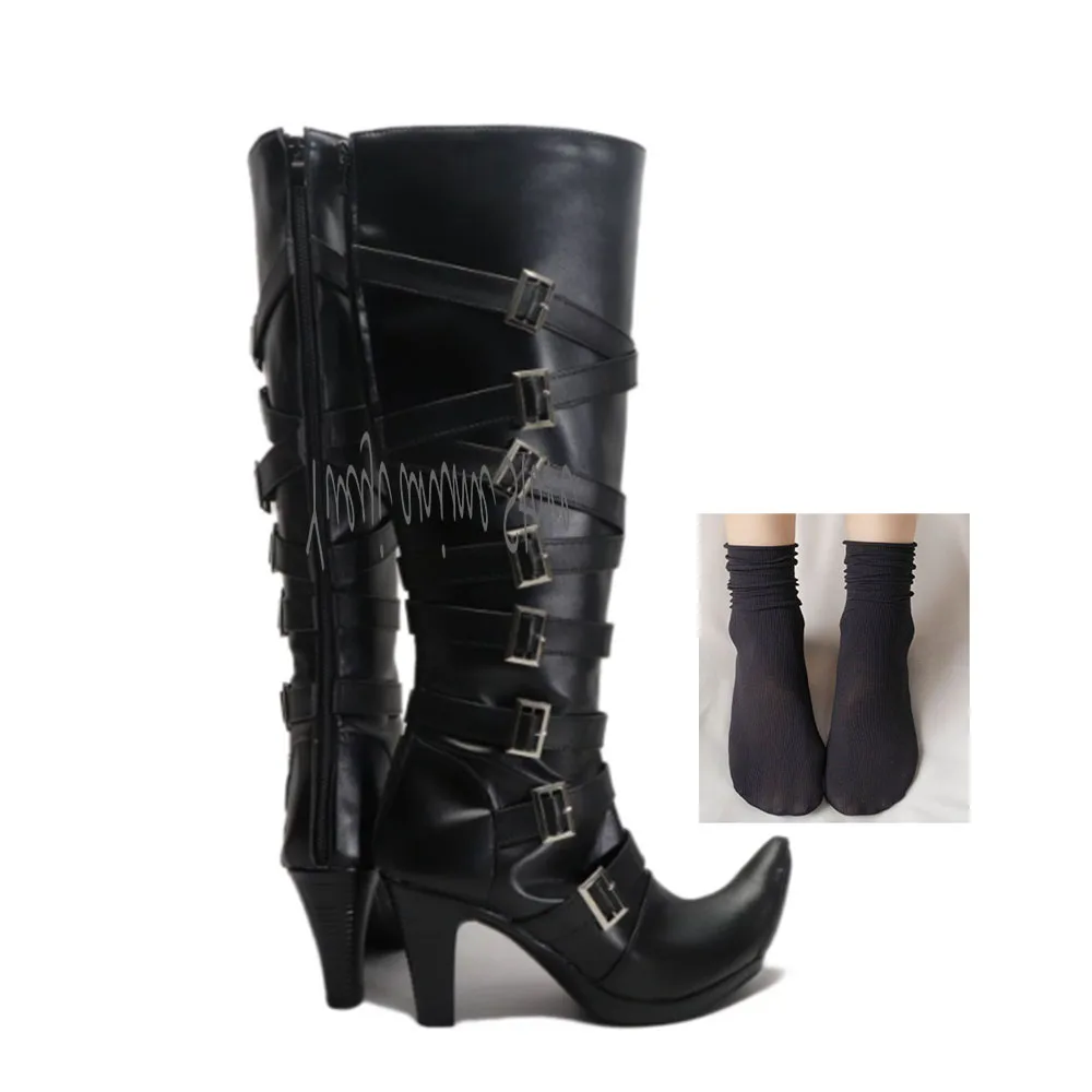 Customized-Anime Undertaker Cosplay Shoes Boots For Hallowmas Party Adult Women Men
Customized-Anime Undertaker Cosplay Shoes Boots For Hallowmas Party Adult Women Men