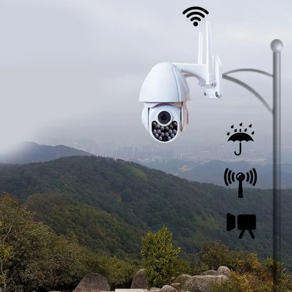 Wireless WiFi Security Camera 1080P Hd 20Mp Outdoor Waterproof 355 Degree Rotation Ptz Network for Home
Wireless WiFi Security Camera 1080P Hd 20Mp Outdoor Waterproof 355 Degree Rotation Ptz Network for Home
