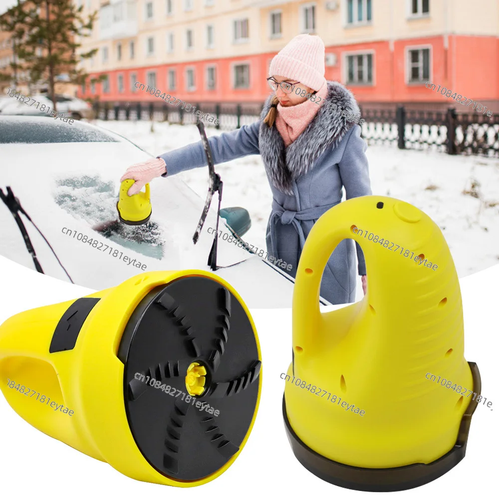 Multifunctional Electric Snow Scraper Ice Remover Windshield Deicer Defroster Car Cleaning Tool