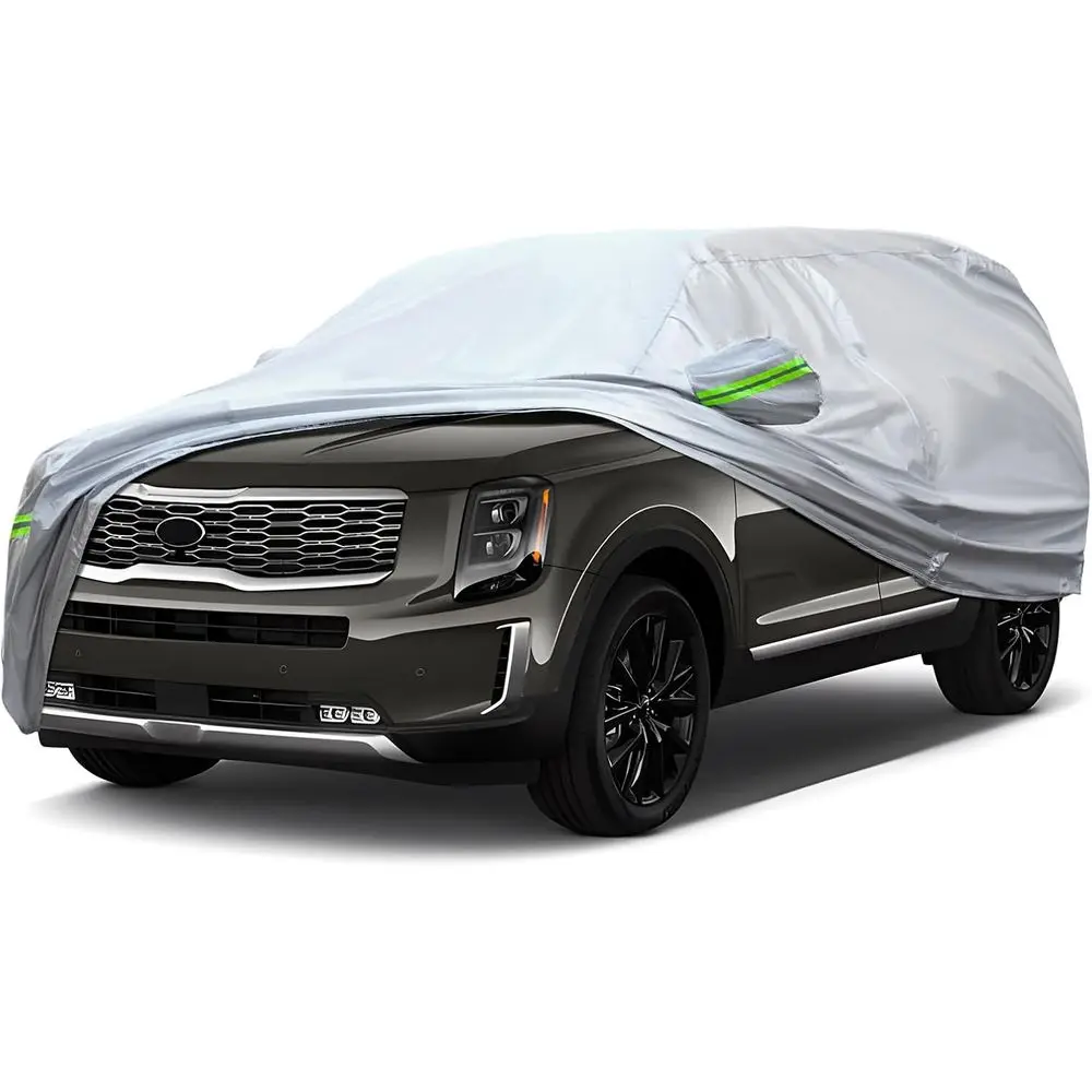 6-Layer Outdoor Heavy-Duty Car Cover, Weatherproof, UV-Resistant, Scratch-Proof, Bird Droppings Protection, Reflective Strips, F
6-Layer Outdoor Heavy-Duty Car Cover, Weatherproof, UV-Resistant, Scratch-Proof, Bird Droppings Protection, Reflective Strips, F