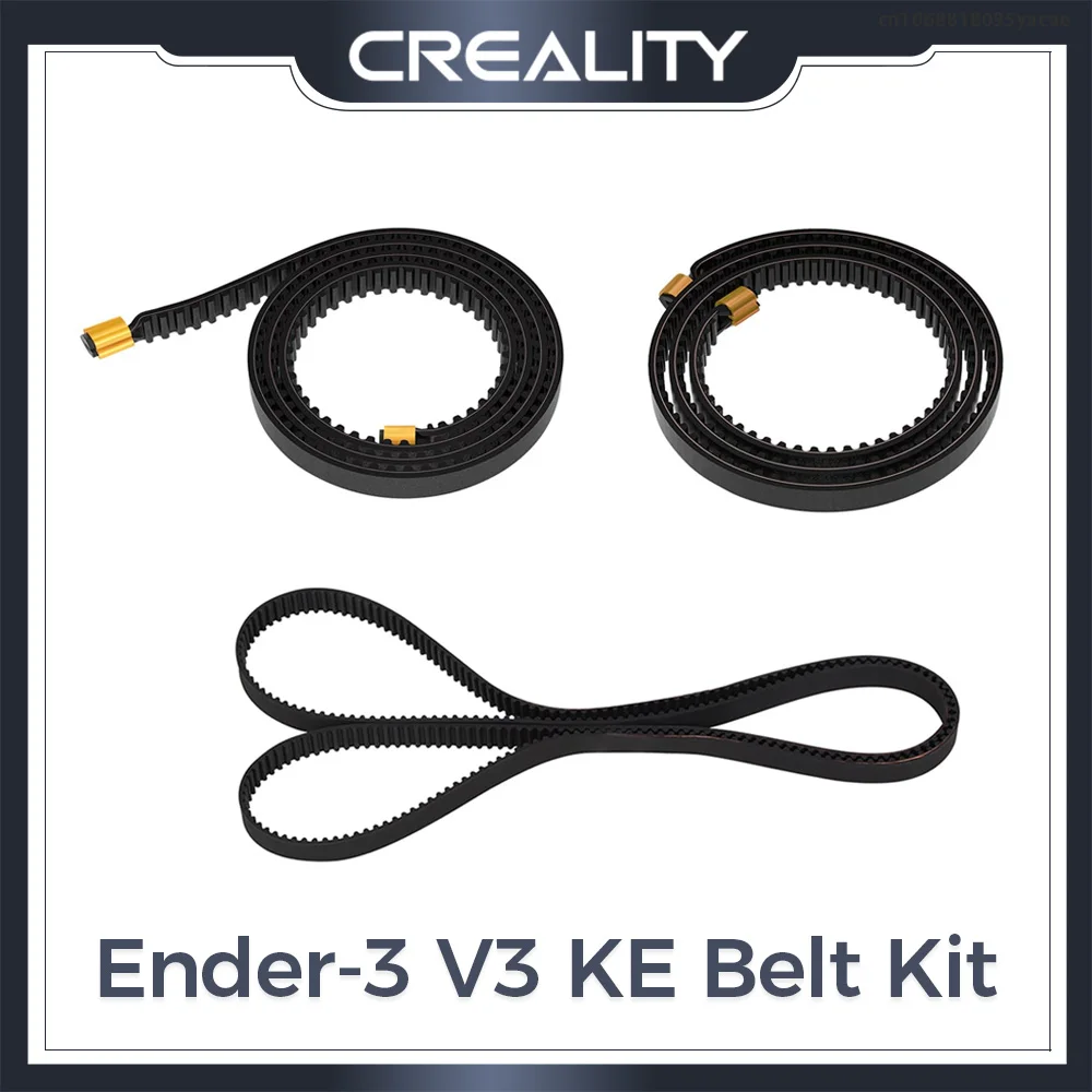 Creality Original Ender-3 V3 KE X-axis Belt Assembly Y-axis Belt Kit Ring Belt 3pcs in Total for Ender-3 V3 KE 3d Printer Parts
Creality Original Ender-3 V3 KE X-axis Belt Assembly Y-axis Belt Kit Ring Belt 3pcs in Total for Ender-3 V3 KE 3d Printer Parts