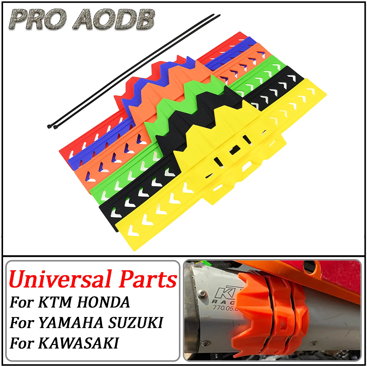 Universal Motorcycle Muffler Exhaust Anti-hot Protector Silicone Guard For KTM SX XC Husqvarna Honda Yamaha GAS GAS SHERCO Beta
Universal Motorcycle Muffler Exhaust Anti-hot Protector Silicone Guard For KTM SX XC Husqvarna Honda Yamaha GAS GAS SHERCO Beta