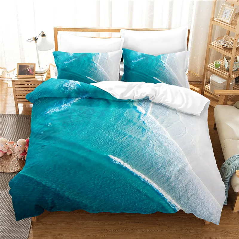 Beautiful Ocean Bedding Set Duvet Cover Set 3d Bedding Digital Printing Bed Linen Queen Size Bedding Set Fashion Design
Beautiful Ocean Bedding Set Duvet Cover Set 3d Bedding Digital Printing Bed Linen Queen Size Bedding Set Fashion Design
