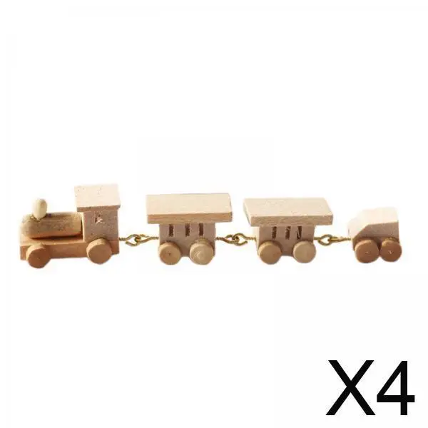 Миниатюрный деревянный поезд в масштабе 1:12, ретро-локомотив, коллекционная игрушка для декора кукольного домика и детских ролевых игр
Миниатюрный деревянный поезд в масштабе 1:12, ретро-локомотив, коллекционная игрушка для декора кукольного домика и детских ролевых игр