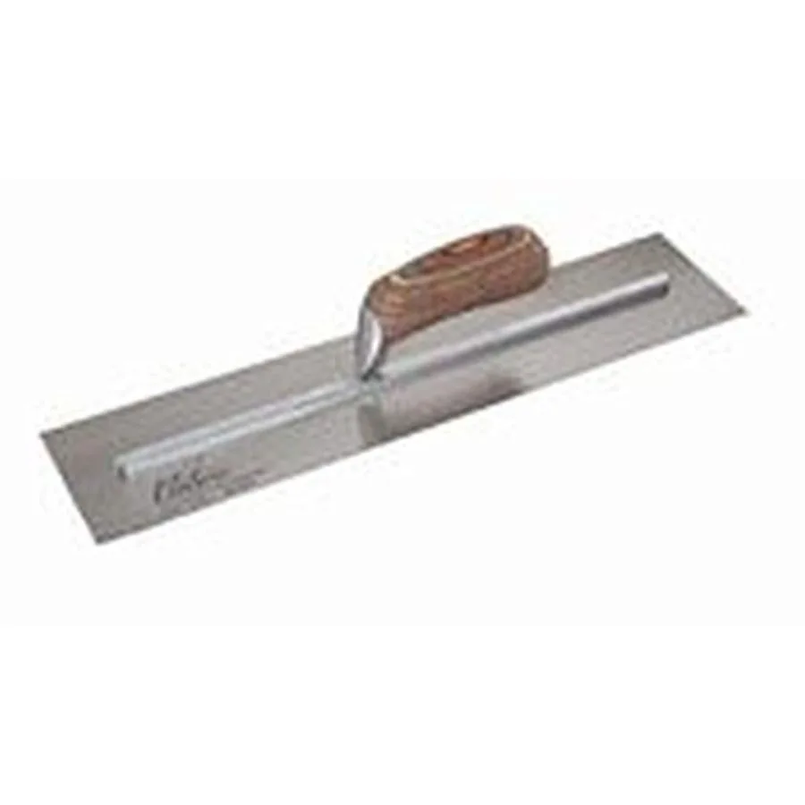 Plastering application, carbon steel blade with wood handle, silver and brown, ultra-durable five-star elite series trowel for
Plastering application, carbon steel blade with wood handle, silver and brown, ultra-durable five-star elite series trowel for