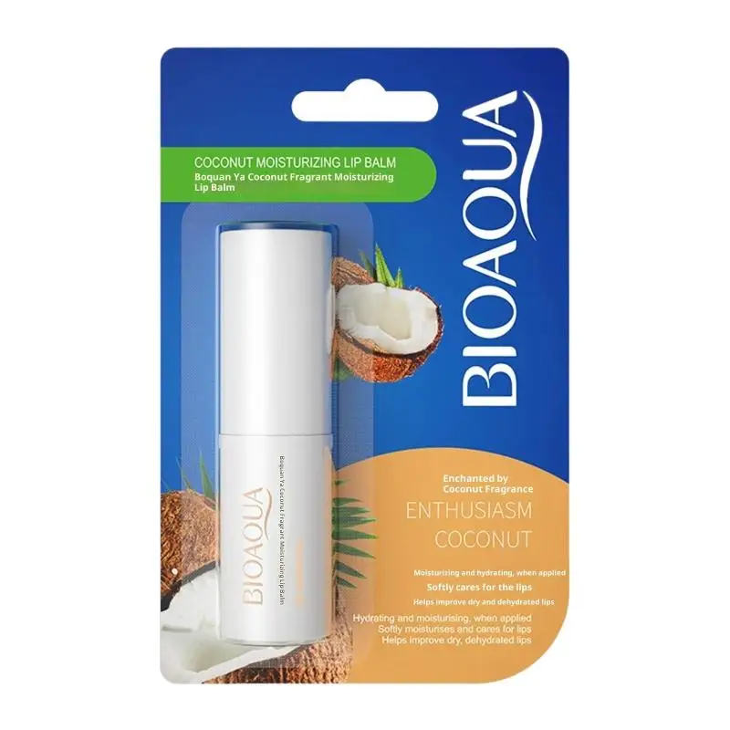 New BIOAQUA Coconut Moisturizing Natural Lip Balm Long Lasting Nourish Protect Improves Chapped Dryness Delicate
New BIOAQUA Coconut Moisturizing Natural Lip Balm Long Lasting Nourish Protect Improves Chapped Dryness Delicate