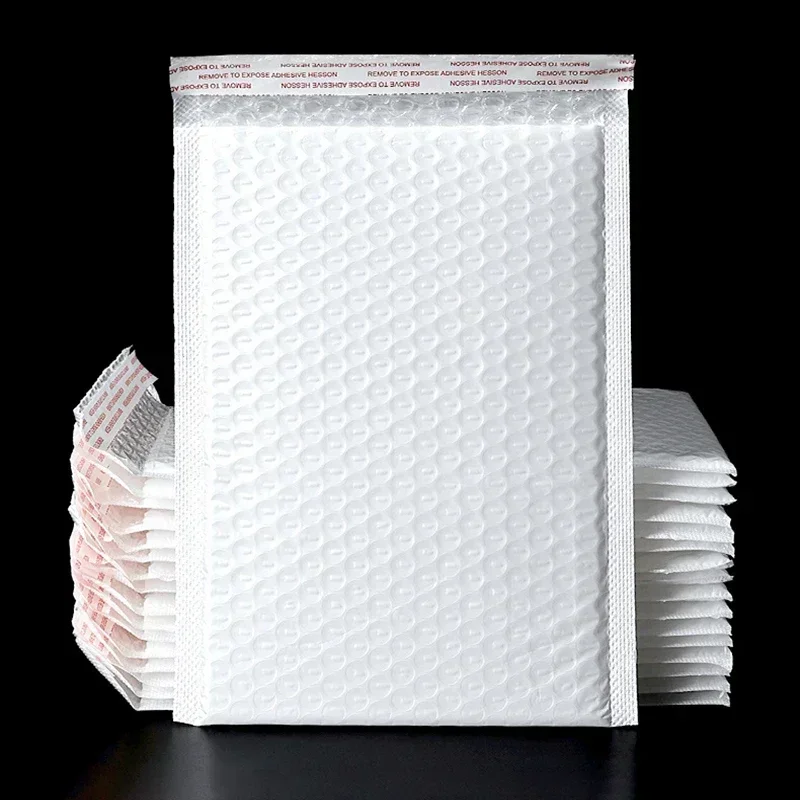 20Pcs/Set White Pearl Film Bubble Envelope Bag Waterproof Thickened Padded Mailing Self Seal Shipping Packaging Bags Big Size
20Pcs/Set White Pearl Film Bubble Envelope Bag Waterproof Thickened Padded Mailing Self Seal Shipping Packaging Bags Big Size