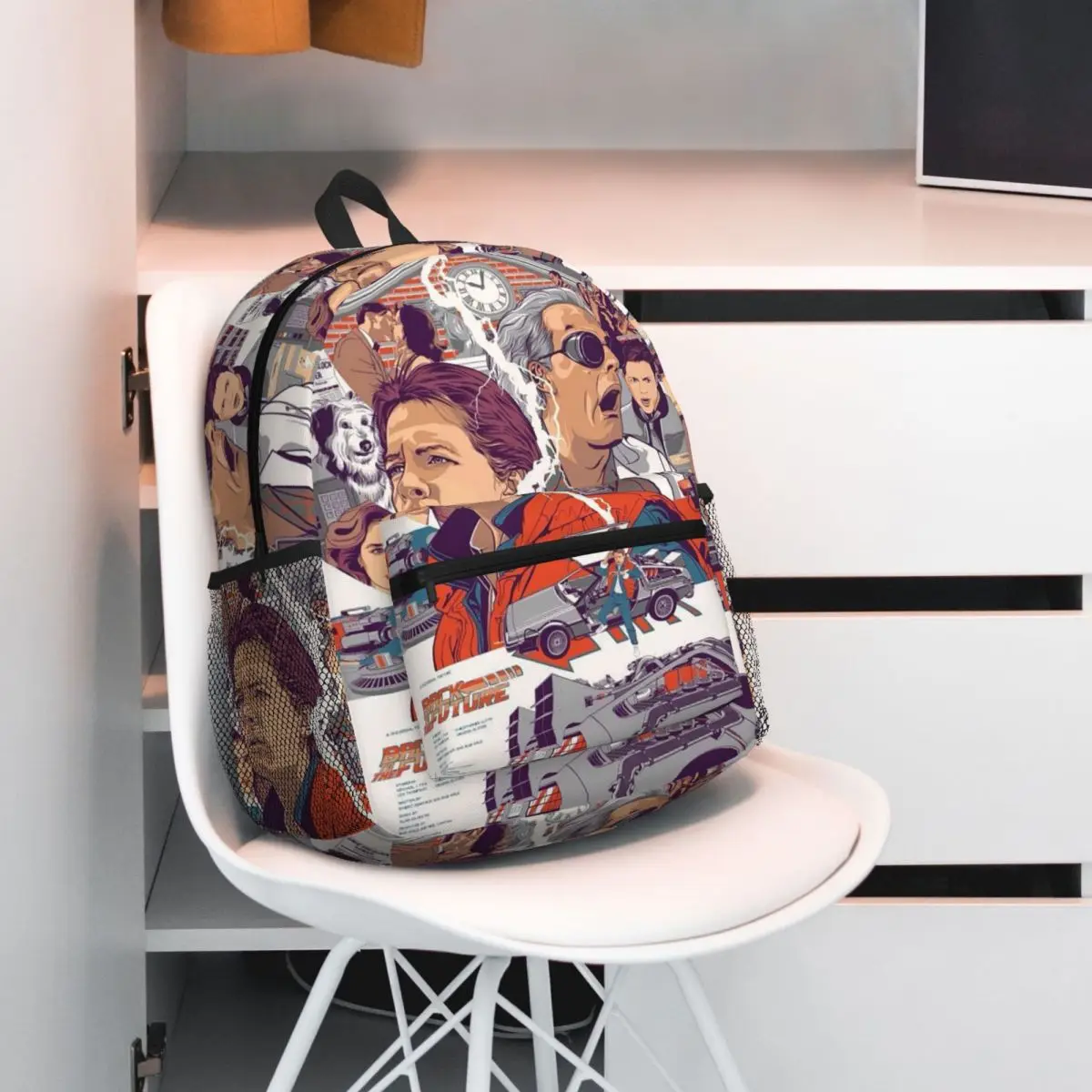 Студенческий рюкзак «Назад в будущее», школьная сумка, походный дорожный рюкзак для мужчин и женщин, модная сумка для книг, сумки на плечо
Студенческий рюкзак «Назад в будущее», школьная сумка, походный дорожный рюкзак для мужчин и женщин, модная сумка для книг, сумки на плечо