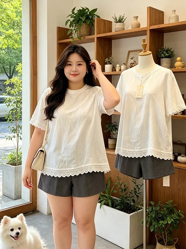 plus Size Korean Style Ruffle Sleeveless round Neck Casual Set Women Summer New Slimming Two Piece Set High Waist Short Pants
plus Size Korean Style Ruffle Sleeveless round Neck Casual Set Women Summer New Slimming Two Piece Set High Waist Short Pants