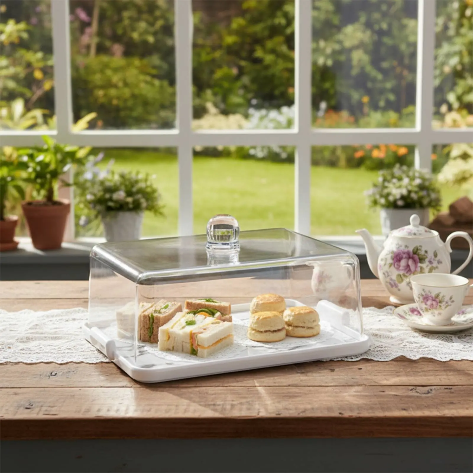 Rectangular Cake Cover Long-Lasting Buffet Display Cover Marble Pattern Dessert Holder Multipurpose Servingware Shatterproof
Rectangular Cake Cover Long-Lasting Buffet Display Cover Marble Pattern Dessert Holder Multipurpose Servingware Shatterproof