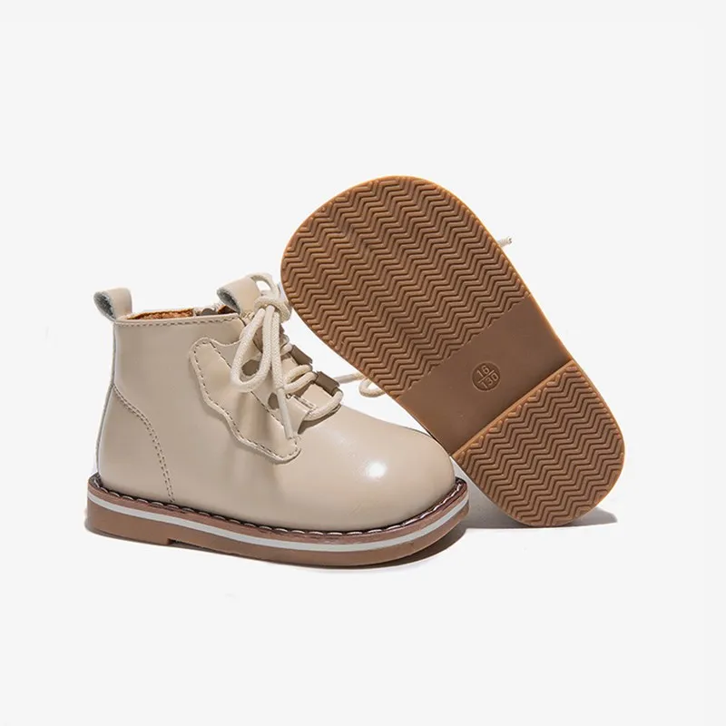 New Autumn Baby Shoes Leather Toddler Children Ankle Boots Rubber Sole Infant Shos Fashion Little Boys Girls Boots 15-25
New Autumn Baby Shoes Leather Toddler Children Ankle Boots Rubber Sole Infant Shos Fashion Little Boys Girls Boots 15-25