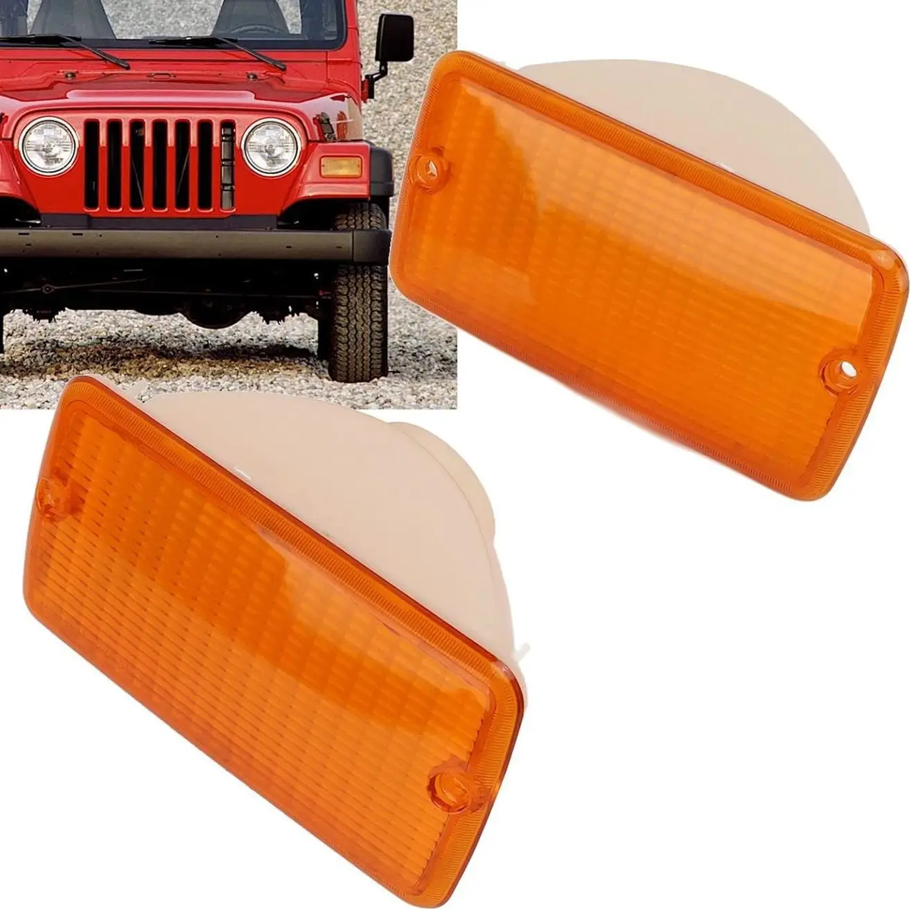 For Jeep Wrangler TJ 97-06 front bumper light and front turn signal light 55157033AA
For Jeep Wrangler TJ 97-06 front bumper light and front turn signal light 55157033AA