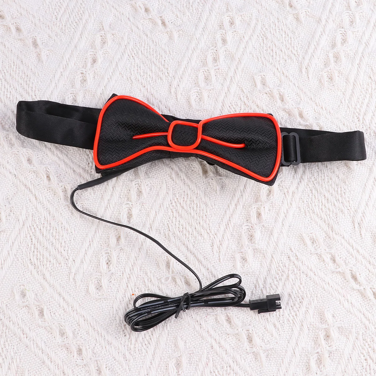 LED Glowing Rave Red Party Christmas Gifts Halloween Decoration Glowing Bow Party Bow Tie Tie Durable
LED Glowing Rave Red Party Christmas Gifts Halloween Decoration Glowing Bow Party Bow Tie Tie Durable