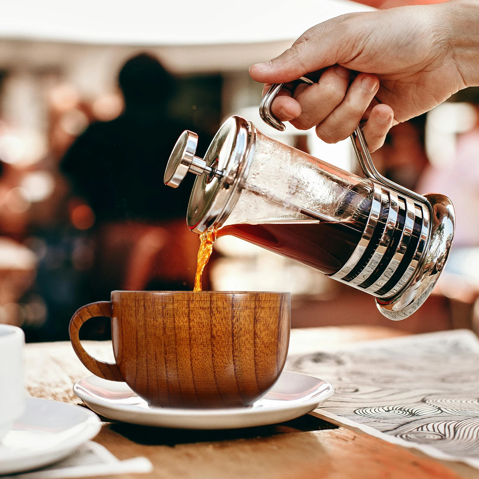 200Ml Small Wooden Handheld Mug For Tea Cappuccino Espresso Office Home Use Beverage Cup Wood Wooden Drinking Cup Mug
200Ml Small Wooden Handheld Mug For Tea Cappuccino Espresso Office Home Use Beverage Cup Wood Wooden Drinking Cup Mug