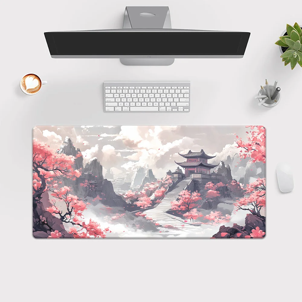 Japanese Ancient Landscape Mouse Pad, XXL Large Desk Mat, Computer Desktop Accessory, Multi-functional for Gaming and Office Use
Japanese Ancient Landscape Mouse Pad, XXL Large Desk Mat, Computer Desktop Accessory, Multi-functional for Gaming and Office Use