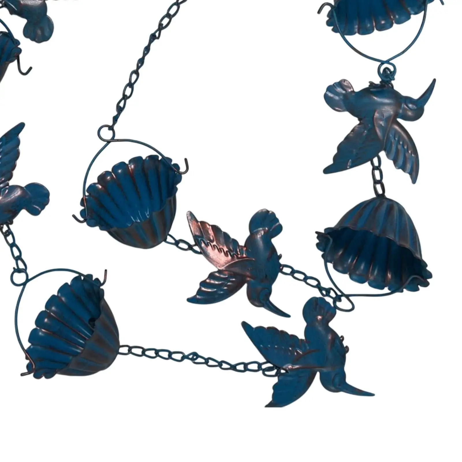 7.87 ft Rain Chain for Gutters Outside Backyard Water Collector Cups Hummingbirds Decor Eaves Drainage Replacement Downspouts
7.87 ft Rain Chain for Gutters Outside Backyard Water Collector Cups Hummingbirds Decor Eaves Drainage Replacement Downspouts
