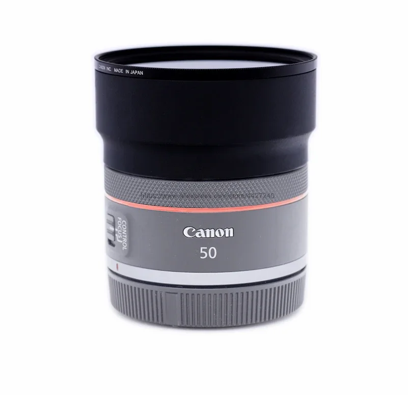 Алюминиевая бленда объектива для Canon RF 50 мм F1.8 STM на EOS R6 R5 RP R, реверсивная бленда объектива, с бесплатной крышкой объектива, замена детской
Алюминиевая бленда объектива для Canon RF 50 мм F1.8 STM на EOS R6 R5 RP R, реверсивная бленда объектива, с бесплатной крышкой объектива, замена детской