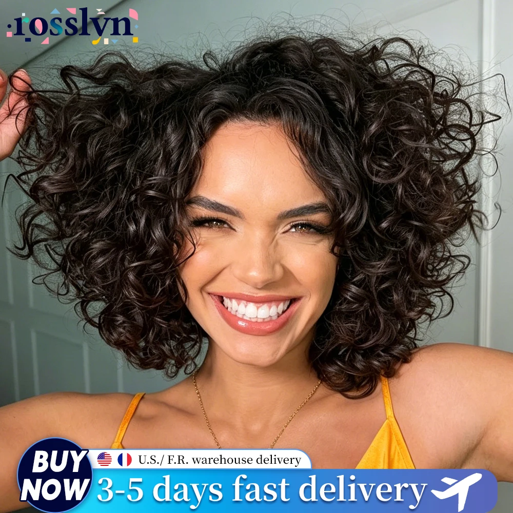 14 16 Inch Short Curly Bob Wig Human Hair Pre Plucked 4x4 5x5 Lace Closure Wig 200 Density Human Hair Wig Deep Wave Wig 13x4 13x6 Pre-pluck Lace Front Wig for Women
14 16 Inch Short Curly Bob Wig Human Hair Pre Plucked 4x4 5x5 Lace Closure Wig 200 Density Human Hair Wig Deep Wave Wig 13x4 13x6 Pre-pluck Lace Front Wig for Women