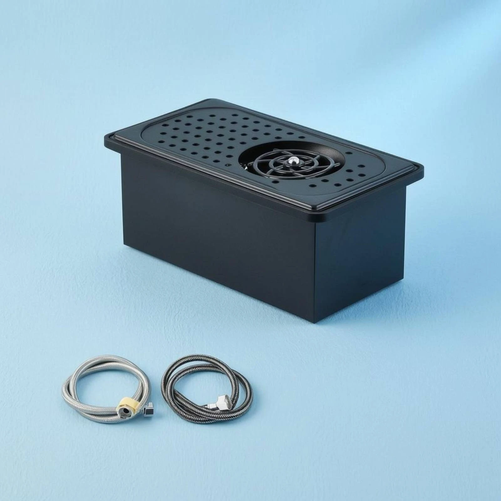 Bar Cup Washer Drainage Holes Press-Activated Cup Washer Glass Rinser Black Finish Countertop Cleaner Quick Rinse
Bar Cup Washer Drainage Holes Press-Activated Cup Washer Glass Rinser Black Finish Countertop Cleaner Quick Rinse