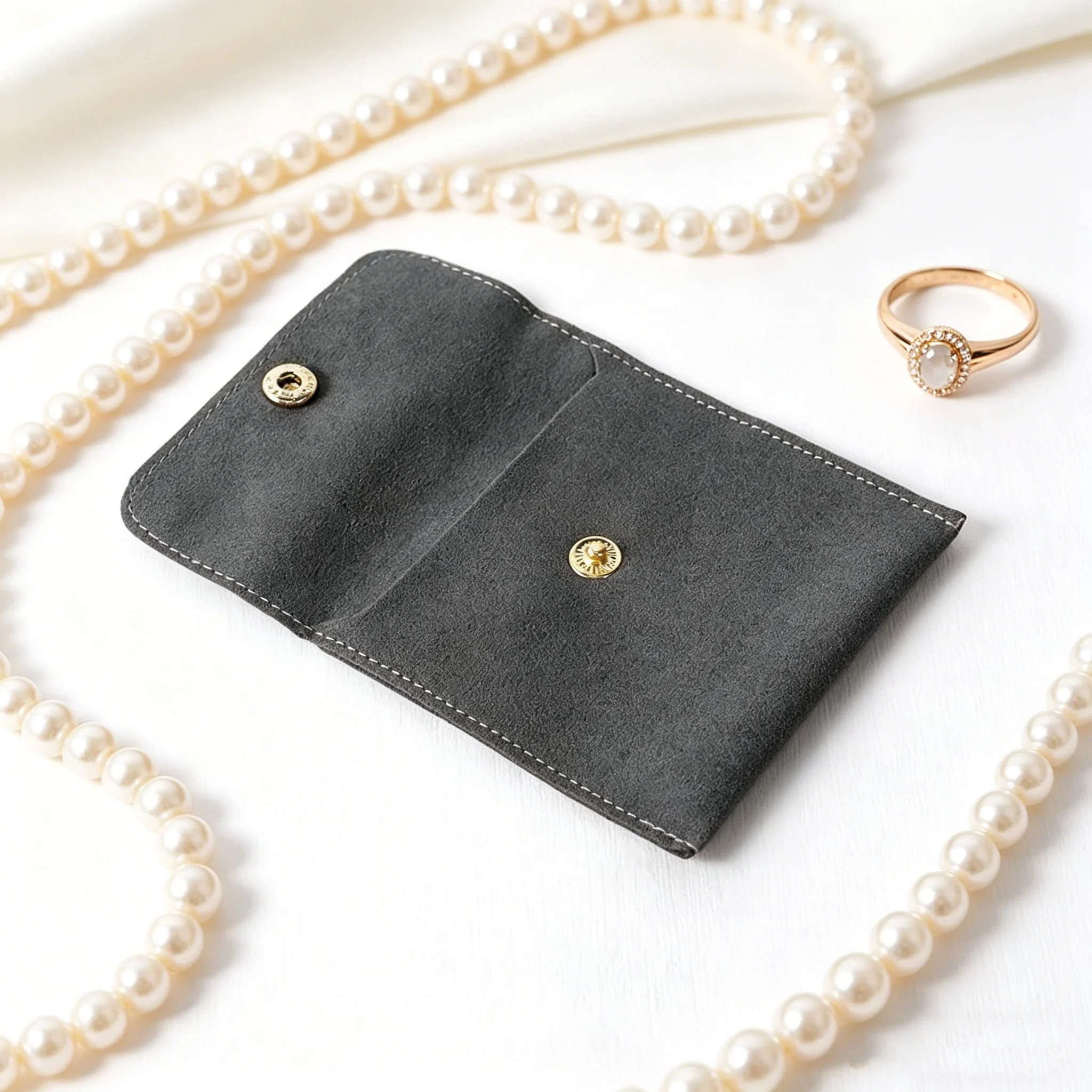 SheepSew 50pcs Custom Logo Thick Velvet Jewelry Bags Envelope Pouches with Snap Button Closure
SheepSew 50pcs Custom Logo Thick Velvet Jewelry Bags Envelope Pouches with Snap Button Closure