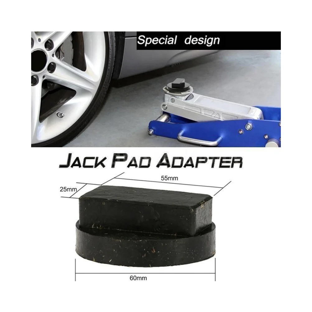 2 pcs Car Jack Pad Adapter Reinforced Rubber Durable Special Avoid Damage Lifting Stand Automotive Tools Equipment
2 pcs Car Jack Pad Adapter Reinforced Rubber Durable Special Avoid Damage Lifting Stand Automotive Tools Equipment