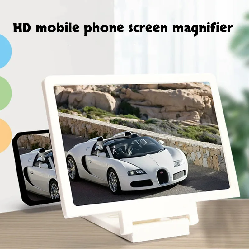 Лупа для экрана мобильного телефона, универсальный 3D увеличитель, увеличительный видеоусилитель, кронштейн для проектора, настольный держатель, подставка для телефона
Лупа для экрана мобильного телефона, универсальный 3D увеличитель, увеличительный видеоусилитель, кронштейн для проектора, настольный держатель, подставка для телефона
