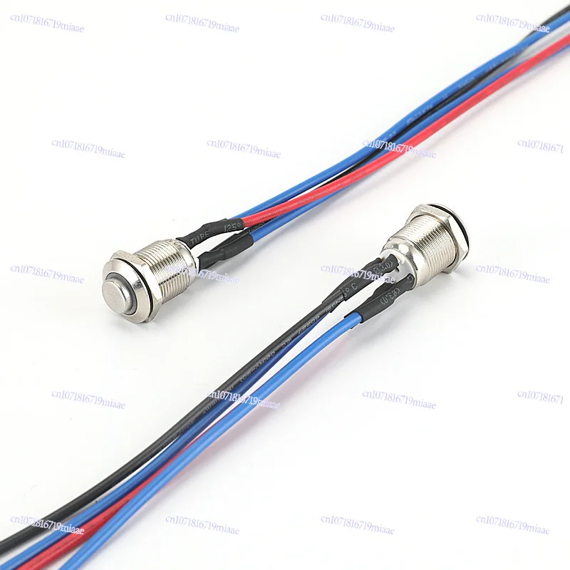 12MM Metal Button Switch, Self-locking and Self-resetting Circular Waterproof Switch with LED Light, Button Start Switch
12MM Metal Button Switch, Self-locking and Self-resetting Circular Waterproof Switch with LED Light, Button Start Switch
