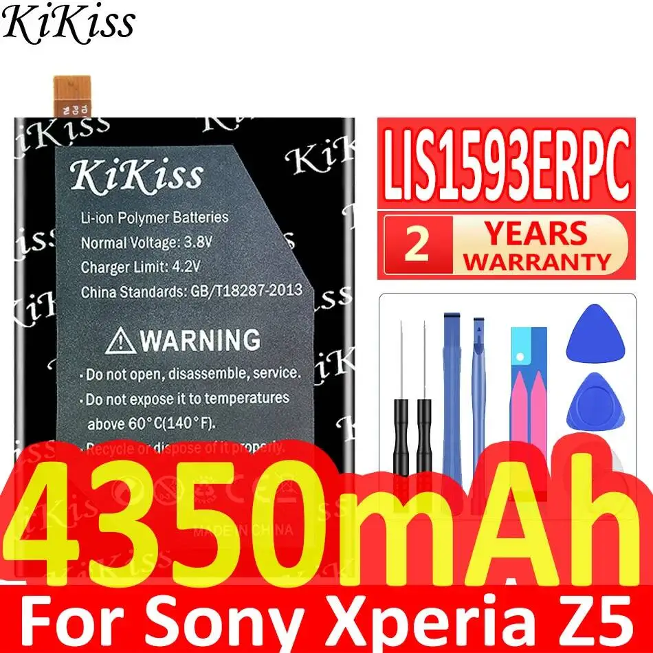 4350mAh Reliable Power Supply For Sony Xperia Z5 E6883 E6653 E6683 Mobile Phone Battery High-Efficiency LIS1593ERPC
4350mAh Reliable Power Supply For Sony Xperia Z5 E6883 E6653 E6683 Mobile Phone Battery High-Efficiency LIS1593ERPC