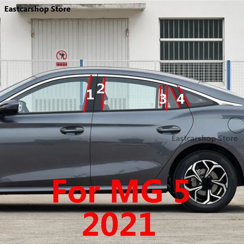 For MG 5 MG5 2021 2022 Car Door Window Middle Column Trim Decoration Protection Strip PC Stickers Protective Accessories
For MG 5 MG5 2021 2022 Car Door Window Middle Column Trim Decoration Protection Strip PC Stickers Protective Accessories