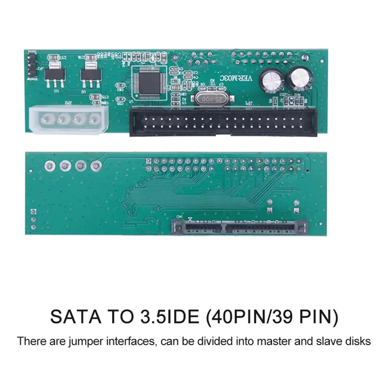 Изысканный преобразователь разъема адаптера SATA в IDE Pata в Sata для 22-контактного 2,5 "3,5" SATA HDD в конвертер PATA IDE 39/40Pin
Изысканный преобразователь разъема адаптера SATA в IDE Pata в Sata для 22-контактного 2,5 "3,5" SATA HDD в конвертер PATA IDE 39/40Pin
