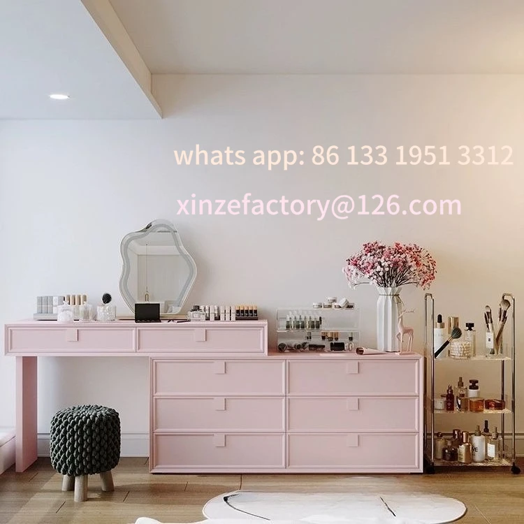 Customizable Cream Style Modern Simple Storage Solid Wood Cosmetic Dresser Bedroom Bed End Corner Bucket Cabinet Tele
Customizable Cream Style Modern Simple Storage Solid Wood Cosmetic Dresser Bedroom Bed End Corner Bucket Cabinet Tele