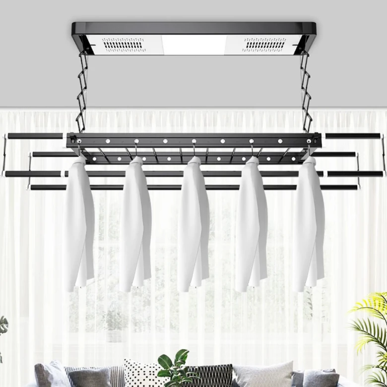 Smart Electric Clothes Drying Rack Automatic Telescopic Remote Height Adjustment Illuminated Air-Drying Clothes Rod
Smart Electric Clothes Drying Rack Automatic Telescopic Remote Height Adjustment Illuminated Air-Drying Clothes Rod