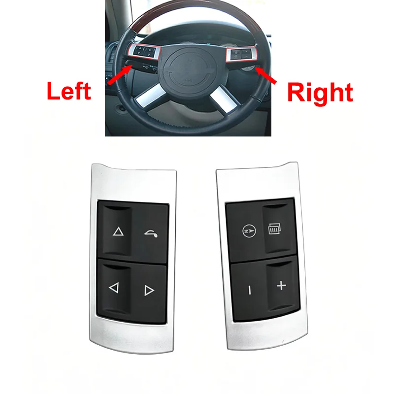 1PC For Chrysler 300C multi for function steering wheel audio control switch on the steering wheel button
1PC For Chrysler 300C multi for function steering wheel audio control switch on the steering wheel button