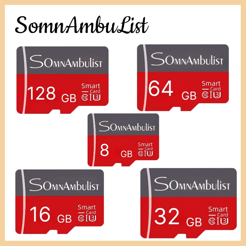 High Speed SomnAmbuList Mini SD Memory Card 128GB Class 10 Micro TF flash usb pen drive card 16GB 32GB 64GB for Smartphone
High Speed SomnAmbuList Mini SD Memory Card 128GB Class 10 Micro TF flash usb pen drive card 16GB 32GB 64GB for Smartphone