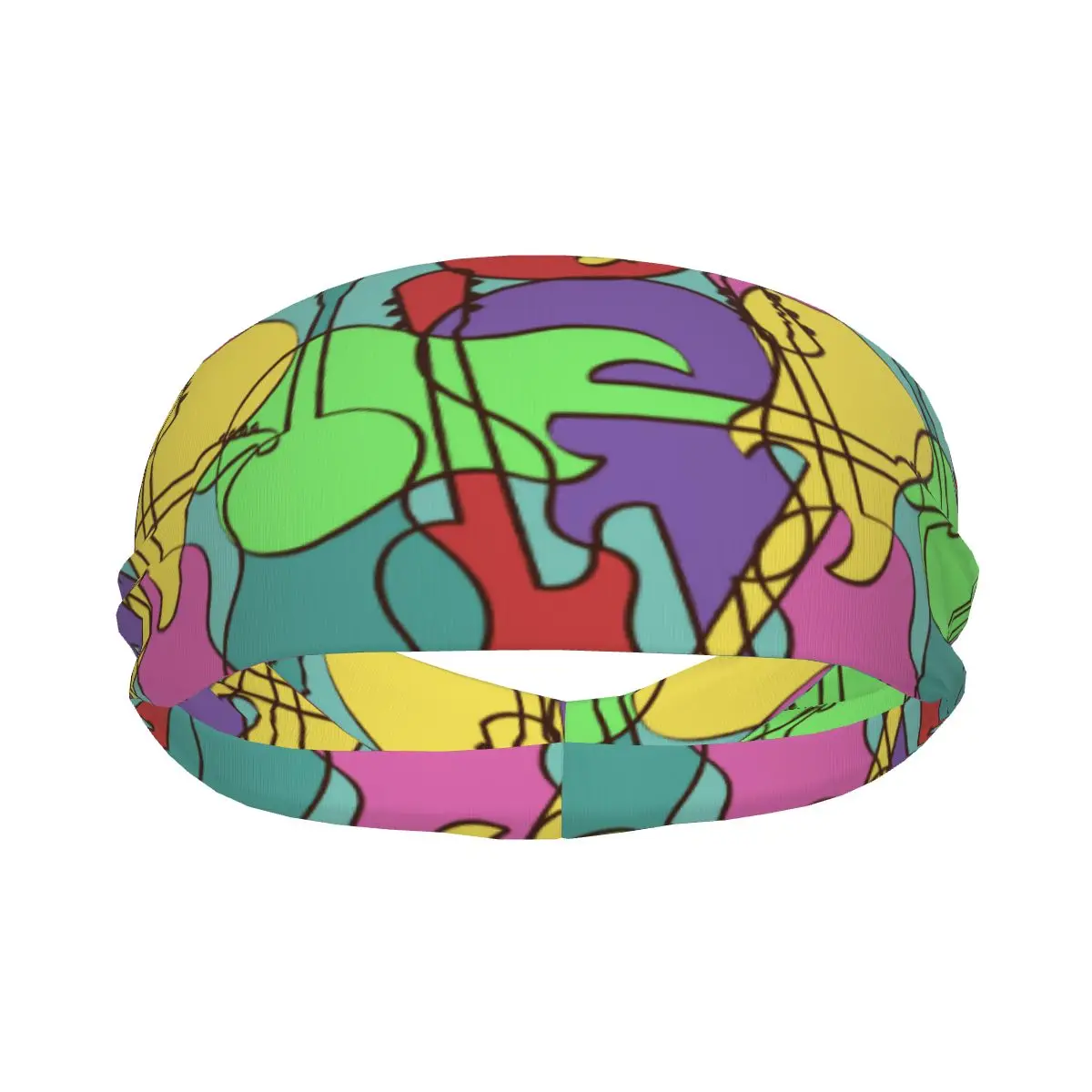 Sports Headband Rainbow Guitars Musical Instruments Running Fitness Sweatband Absorbent Cycling Jog Hair Bandage
Sports Headband Rainbow Guitars Musical Instruments Running Fitness Sweatband Absorbent Cycling Jog Hair Bandage