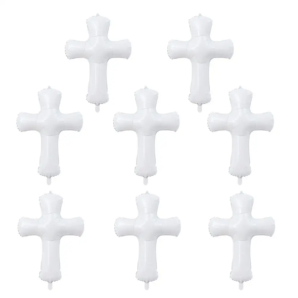 8pcs Cross Shape Aluminum Foil Balloons Baby Shower Centerpiece Christening Decor Birthday Party Accessories Photo Props
8pcs Cross Shape Aluminum Foil Balloons Baby Shower Centerpiece Christening Decor Birthday Party Accessories Photo Props