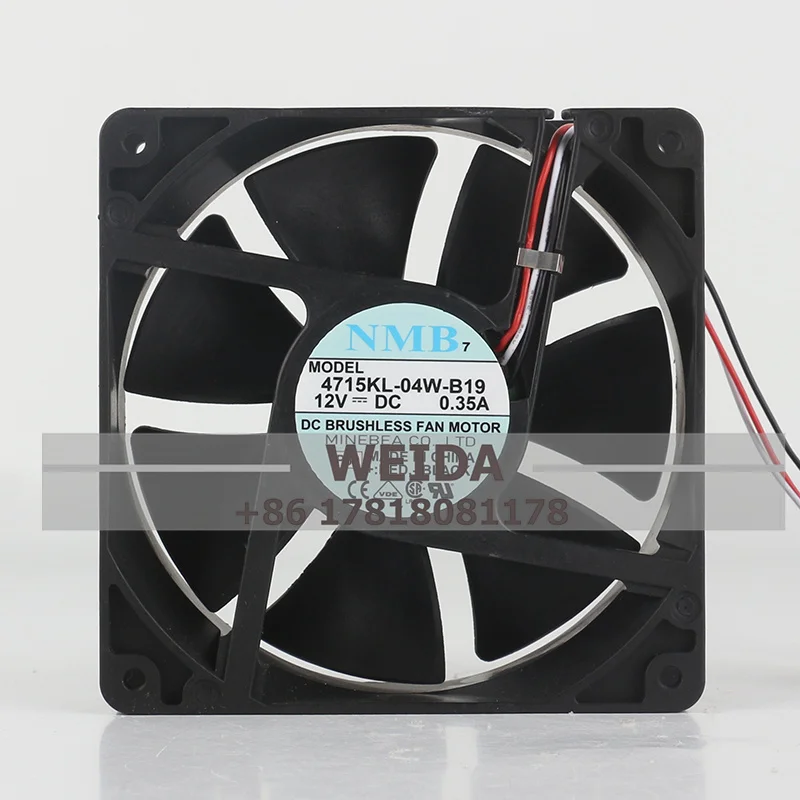 NMB 12038 4715KL-04W-B19/4715KL-04W-B39/-B49/B56/B59/B69 DC12V 0.35A 12cm Silent Chassis Power Supply Dual ball fan cooling fan
NMB 12038 4715KL-04W-B19/4715KL-04W-B39/-B49/B56/B59/B69 DC12V 0.35A 12cm Silent Chassis Power Supply Dual ball fan cooling fan