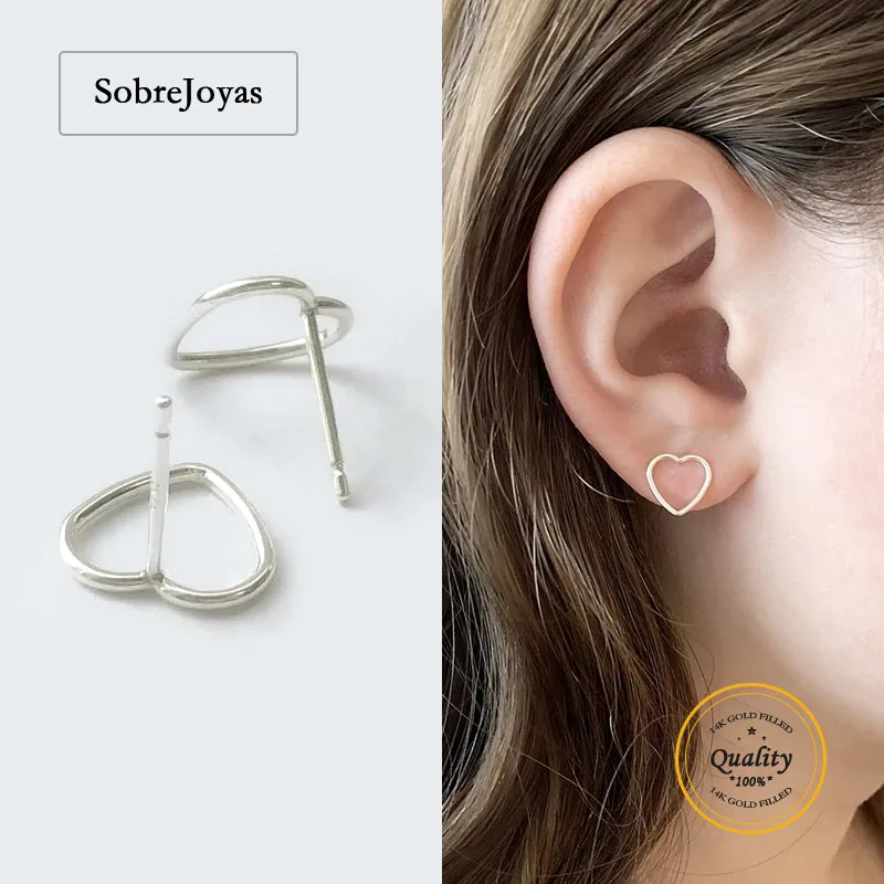 10mm Heart Post Earring 925 Sterling Silver Loop Ear Components Jewelry Findings for Wholesale
10mm Heart Post Earring 925 Sterling Silver Loop Ear Components Jewelry Findings for Wholesale