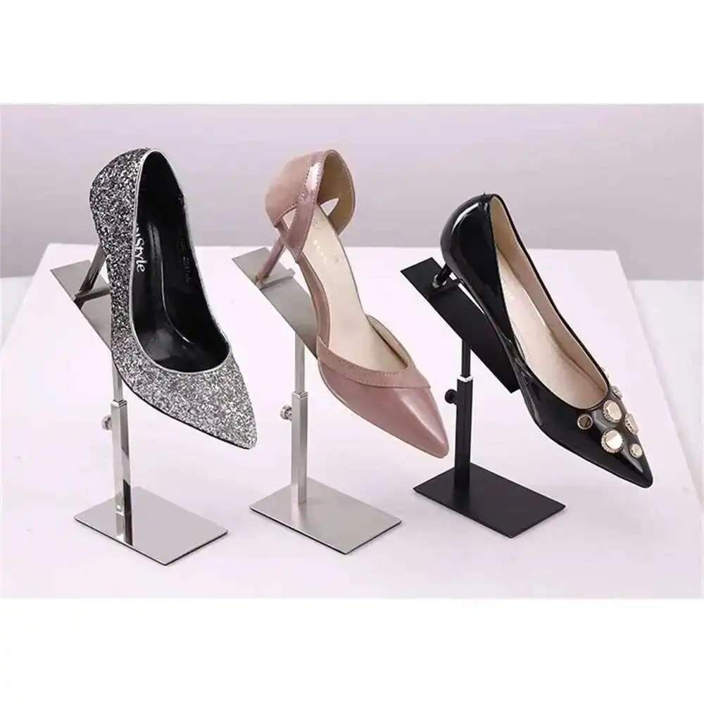 Metal Stainless Steel Shoe Display Rack Black Gold Silver Shoe Shelf Holder For Store
Metal Stainless Steel Shoe Display Rack Black Gold Silver Shoe Shelf Holder For Store