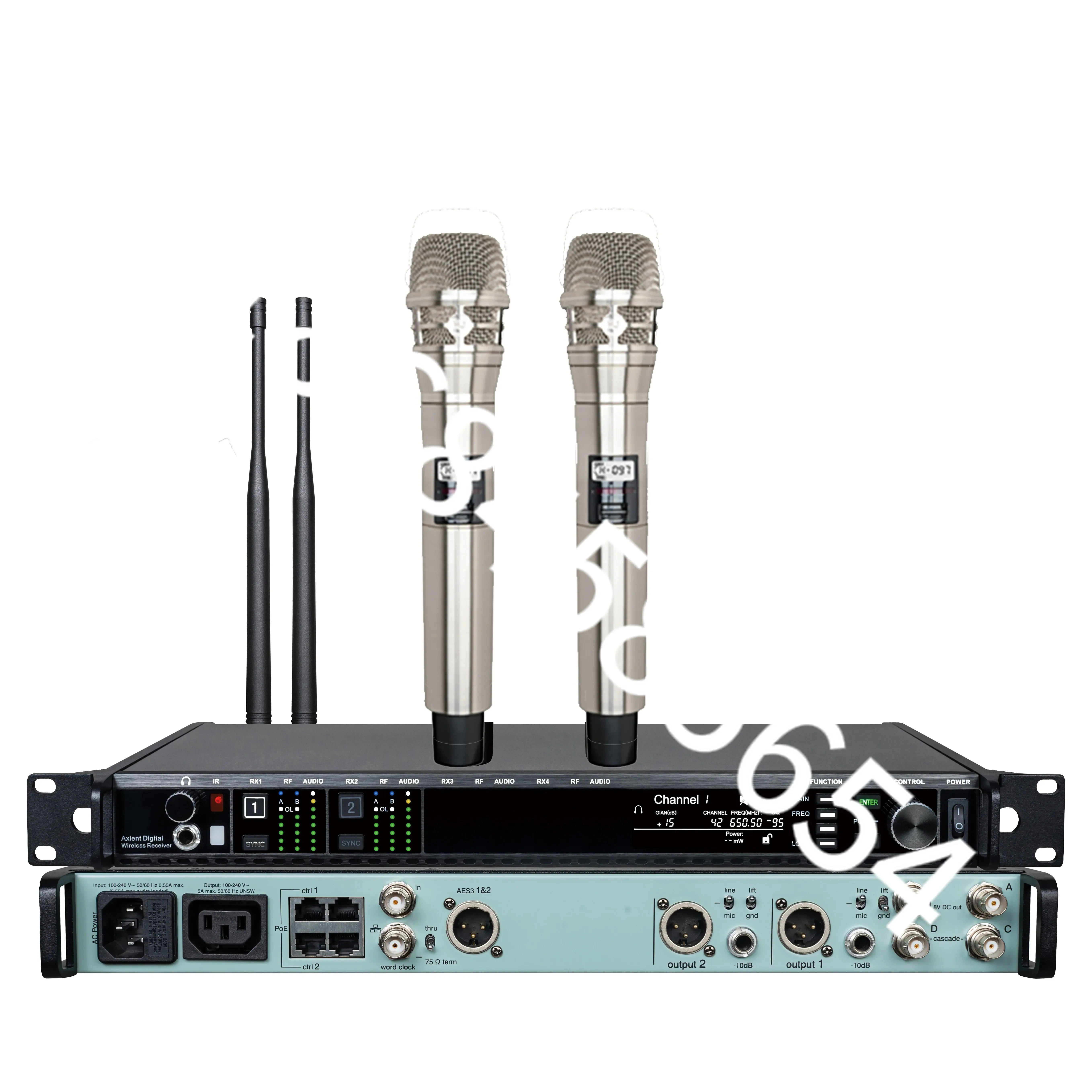 EIF AD4D-3 Digital UHF True Diversity Dual Channel Mic KSM8 Handheld Lavalier Headset KSM9 SKM8 Wireless Microphone for Stage
EIF AD4D-3 Digital UHF True Diversity Dual Channel Mic KSM8 Handheld Lavalier Headset KSM9 SKM8 Wireless Microphone for Stage