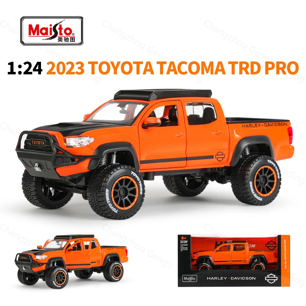 Maisto 1:24 2023 Toyota Tacoma TRD PRO Static Die Cast Vehicles Collectible Model Car Toys
Maisto 1:24 2023 Toyota Tacoma TRD PRO Static Die Cast Vehicles Collectible Model Car Toys