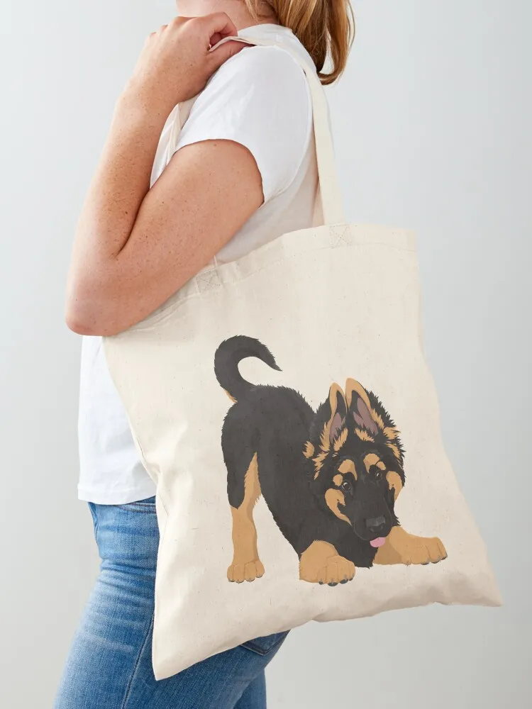German Shepherd Puppy Tote Bag tote bag canvas eco pack reusable shopping bag Big
German Shepherd Puppy Tote Bag tote bag canvas eco pack reusable shopping bag Big
