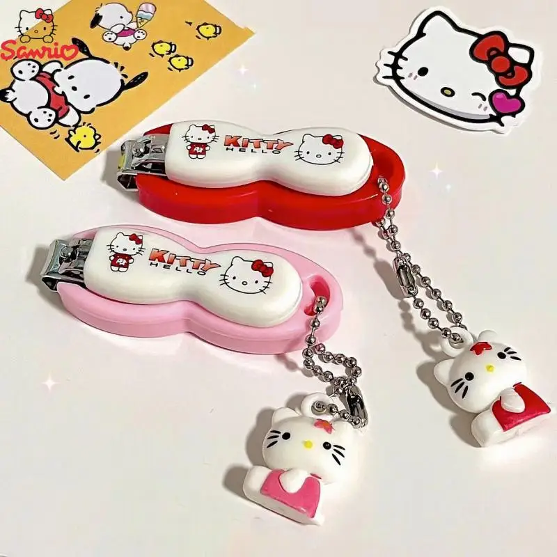 Sanrio Hello Kitty Nail Scissors Cartoon KT Cat Kawaii Key Ring Fashion Keychain Nail Trimmer Tool Portable Accessories Gifts
Sanrio Hello Kitty Nail Scissors Cartoon KT Cat Kawaii Key Ring Fashion Keychain Nail Trimmer Tool Portable Accessories Gifts