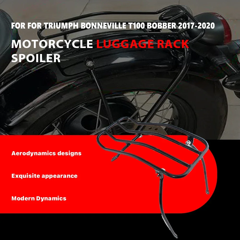 Motorcycle Solo Seat Rear Luggage Rack Holder Goods Shelves Trunk Rack For Triumph Bonneville T100 Bobber 17-20 Black Steel
Motorcycle Solo Seat Rear Luggage Rack Holder Goods Shelves Trunk Rack For Triumph Bonneville T100 Bobber 17-20 Black Steel