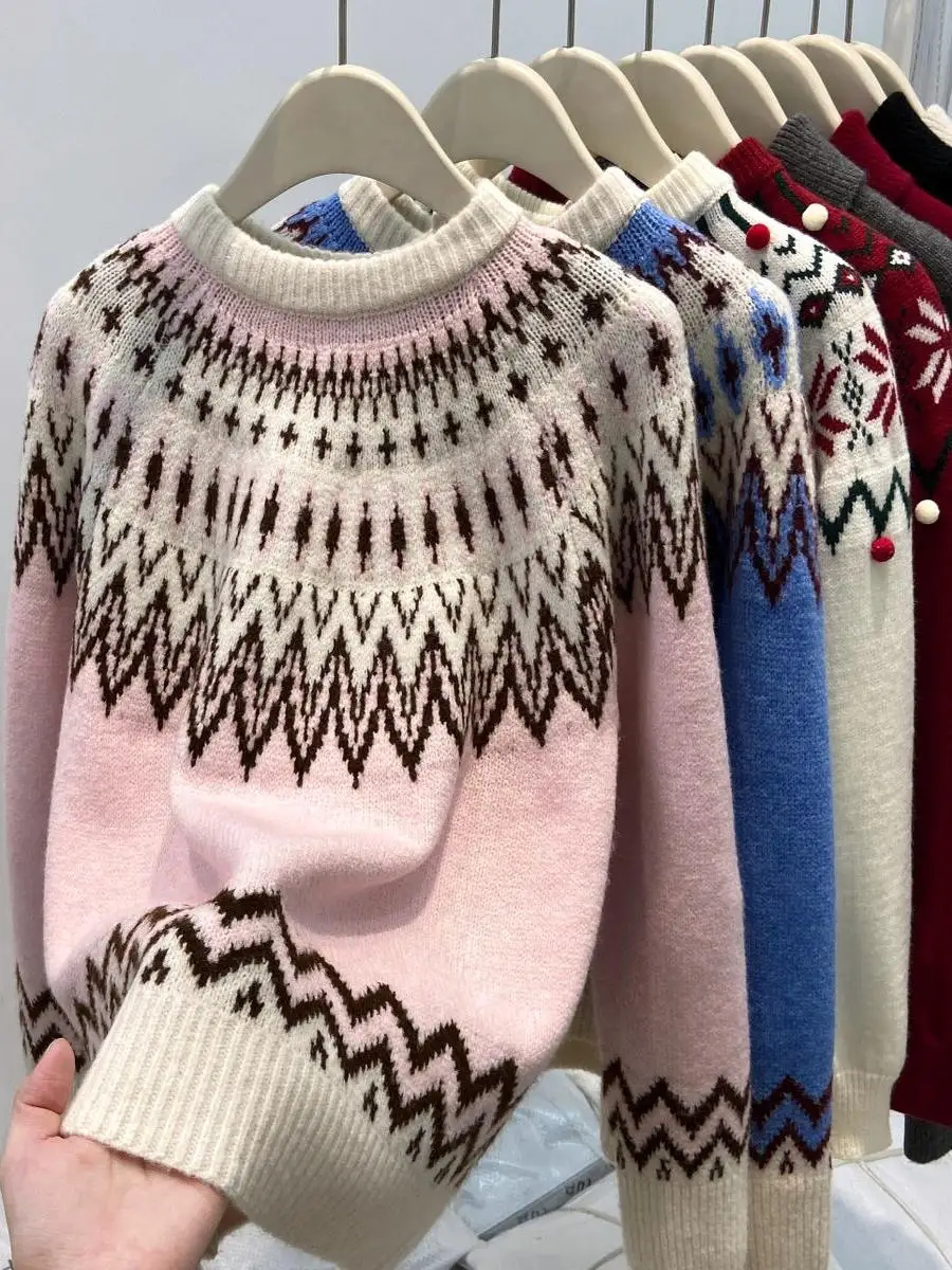 Свободный женский трикотаж в стиле ретро, осень-зима, свободный крой, удобный топ с узлом, круглый длинный све
Свободный женский трикотаж в стиле ретро, осень-зима, свободный крой, удобный топ с узлом, круглый длинный све