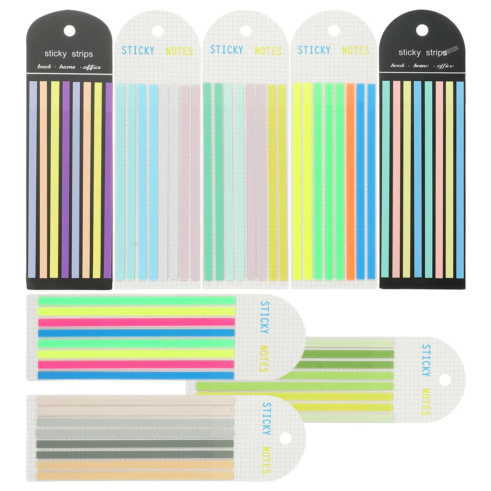 18 Packs Strips Sentence Tabs Books Highlighter Tape Reading Page Marker Office Products 3600 Pieces
18 Packs Strips Sentence Tabs Books Highlighter Tape Reading Page Marker Office Products 3600 Pieces