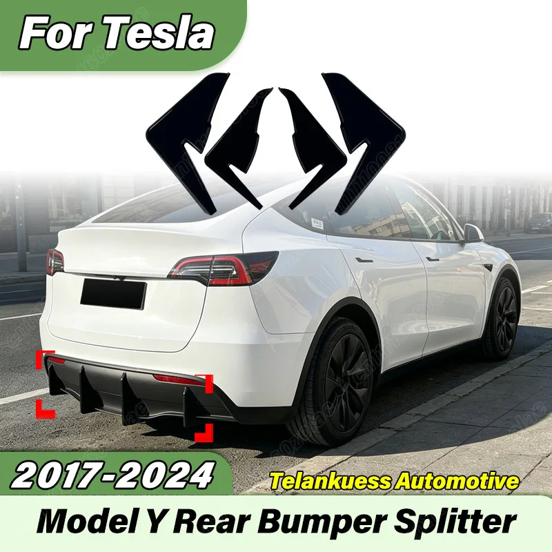 For Tesla Model Y 2017 2018 2019 2020 2021 2022 2023 2024 Automobile Rear Bumper Diffuser Sports Racing Rear Valance Body Kit
For Tesla Model Y 2017 2018 2019 2020 2021 2022 2023 2024 Automobile Rear Bumper Diffuser Sports Racing Rear Valance Body Kit