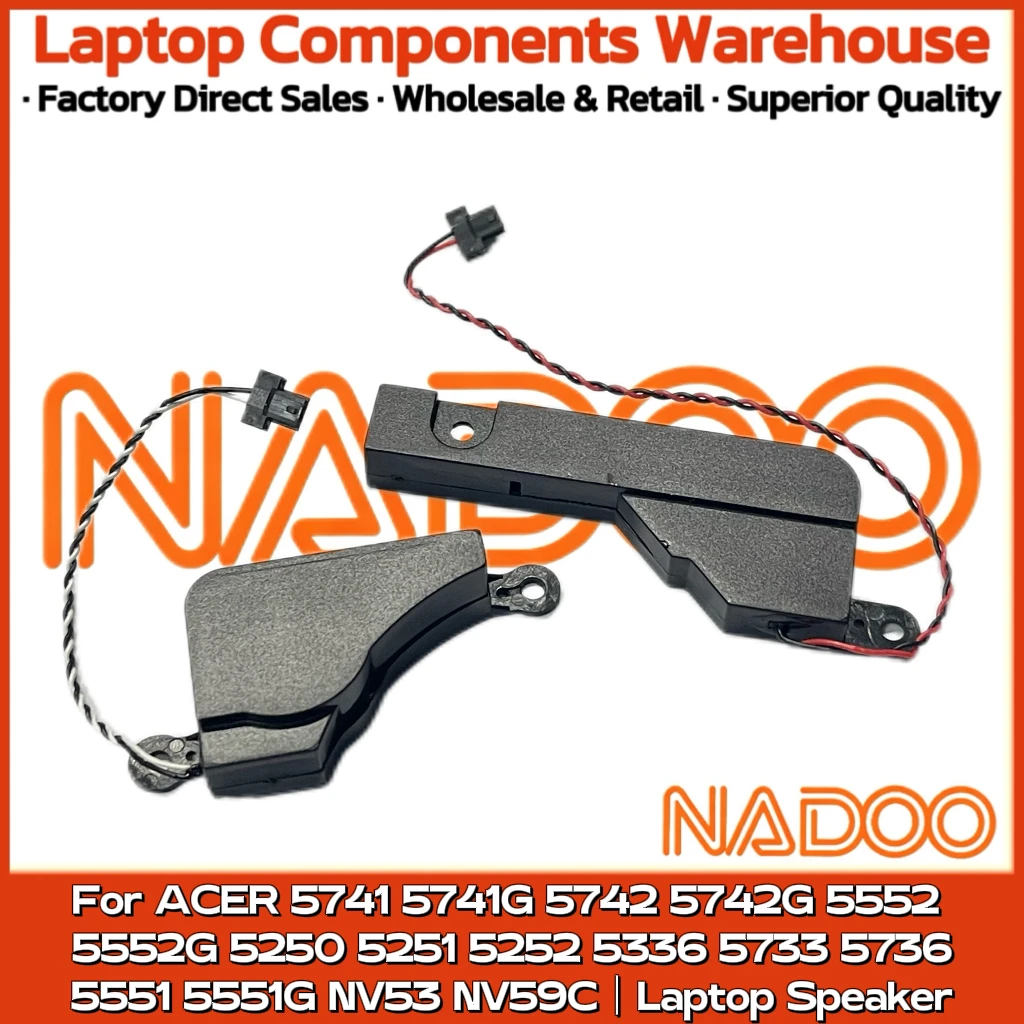 New Original Laptop Speaker For ACER 5741 5742G 5552G 5250 5251 5252 5336 5733 5736 5551G NV53 NV59C built-in speaker horn audio
New Original Laptop Speaker For ACER 5741 5742G 5552G 5250 5251 5252 5336 5733 5736 5551G NV53 NV59C built-in speaker horn audio